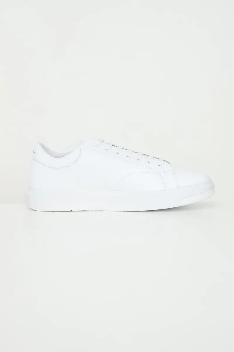 ARMANI EXCHANGE Sneakers bianche da uomo con logo miniatura 2
