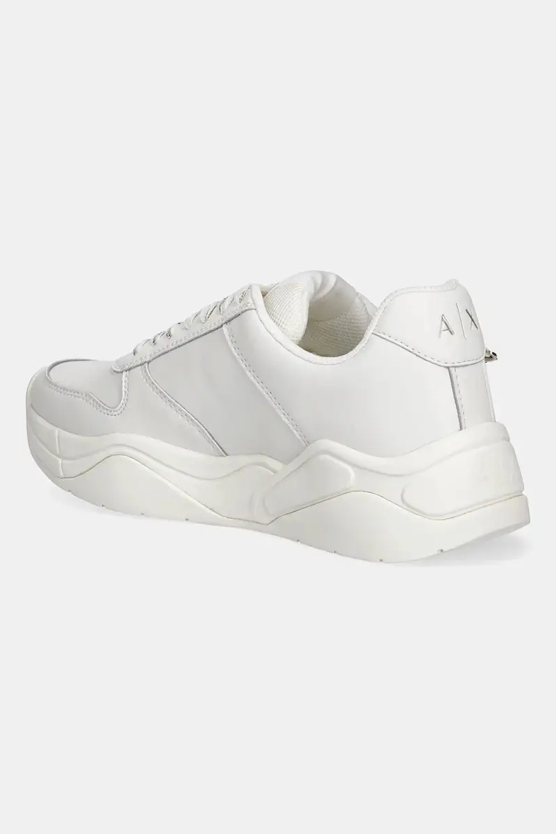 sneakers in pelle donna colore bianco XW001617 AF17443 M0107 miniatura 3