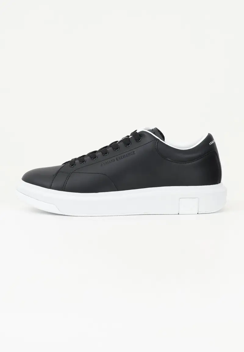 ARMANI EXCHANGE Sneakers nere da uomo con logo