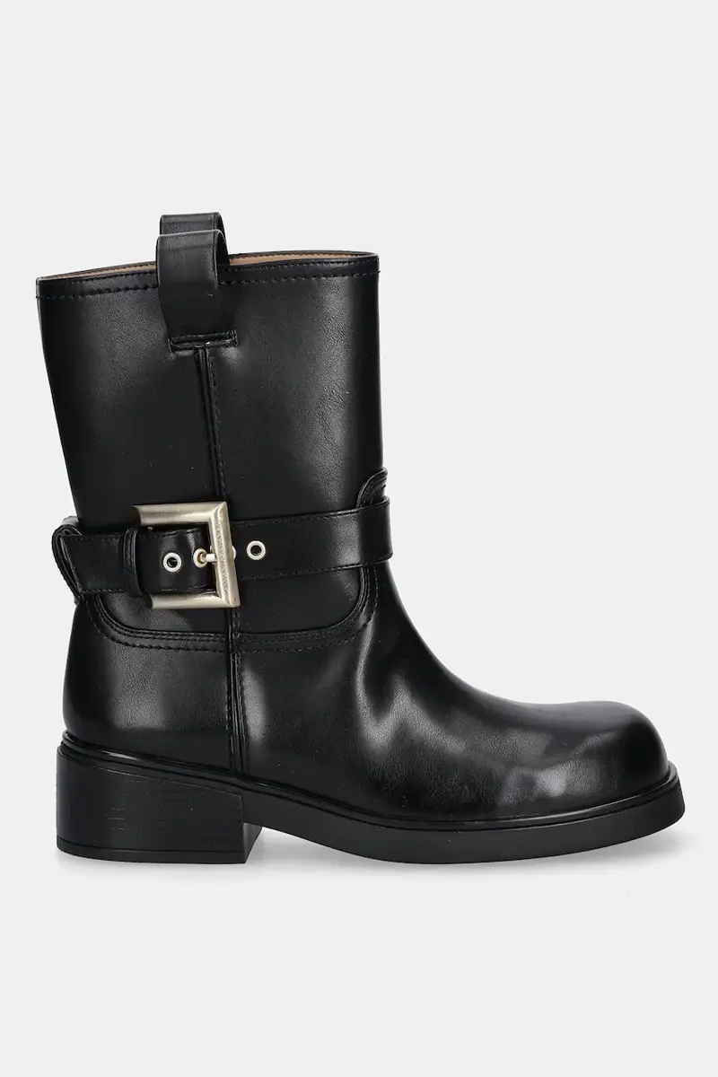 stivaletti alla caviglia donna colore nero XW001654 AF17476 UC001 miniatura 2