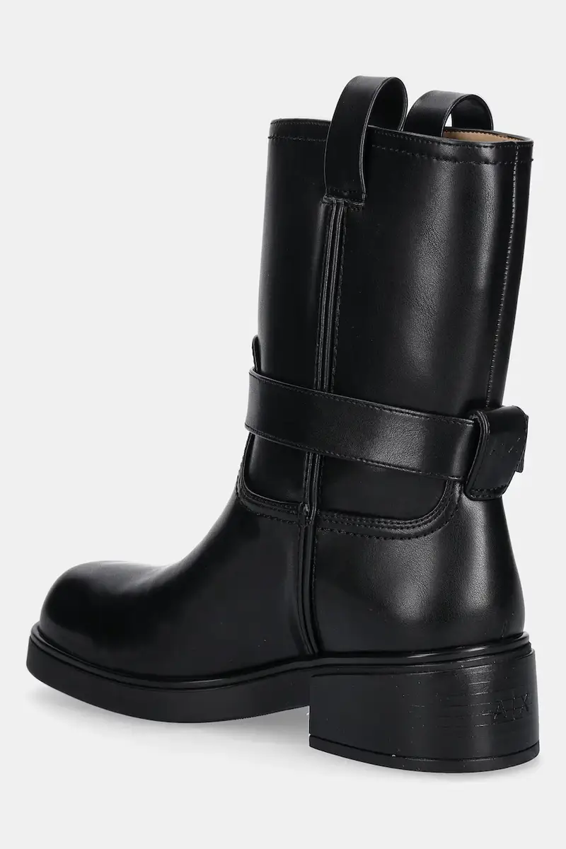 stivaletti alla caviglia donna colore nero XW001654 AF17476 UC001 miniatura 3