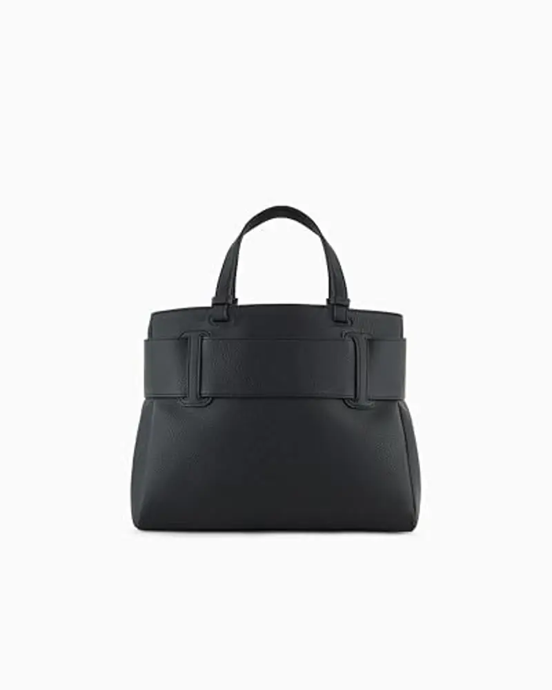 Armani Exchange Susy Small Bag, Borsa per la Spesa Donna, Nero, Taglia Unica miniatura 2