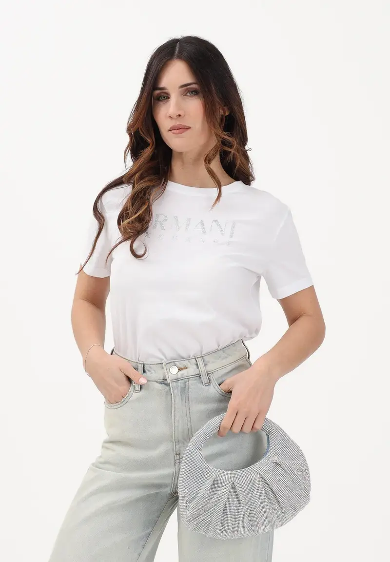 Armani Exchange T-shirt Donna 4216957 miniatura 2