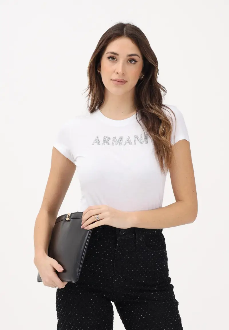 Armani Exchange T-shirt Donna 4346415 miniatura 2