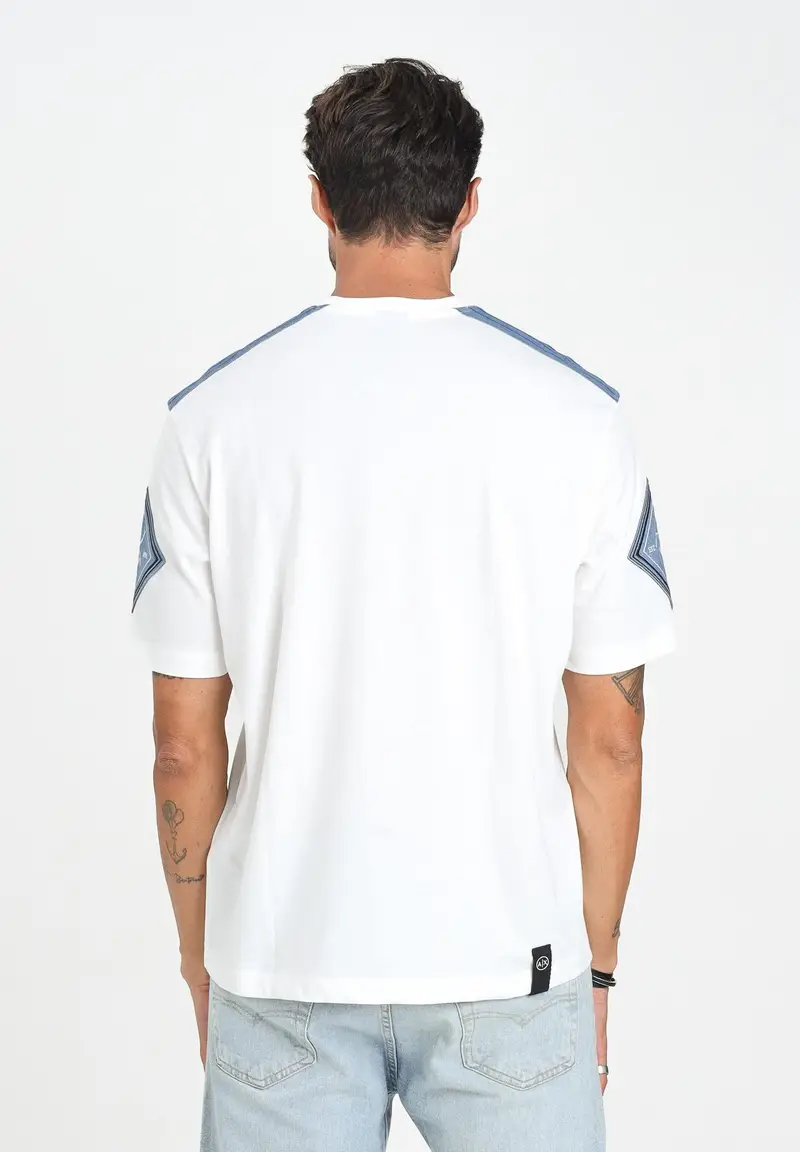 Armani Exchange T-shirt Uomo Denim 1165771 miniatura 2