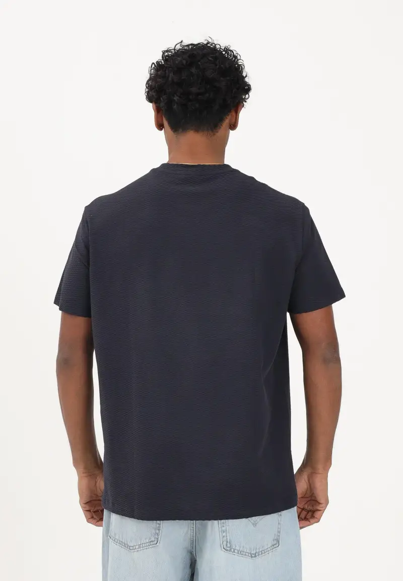 Armani Exchange T-shirt Uomo Blu 4267734 miniatura 3