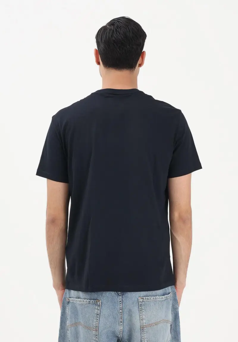 Armani Exchange T-shirt Uomo Blu 4192214 miniatura 3