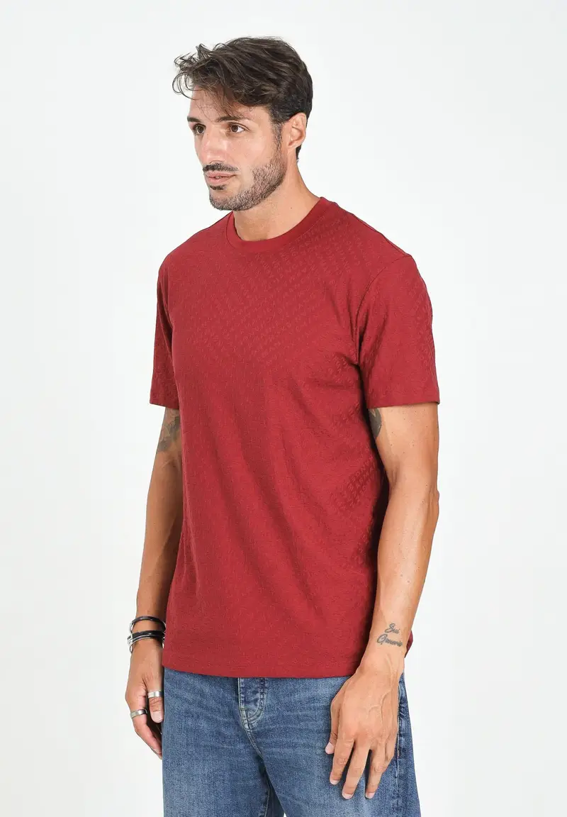Armani Exchange T-shirt Uomo Bordeaux 1165703