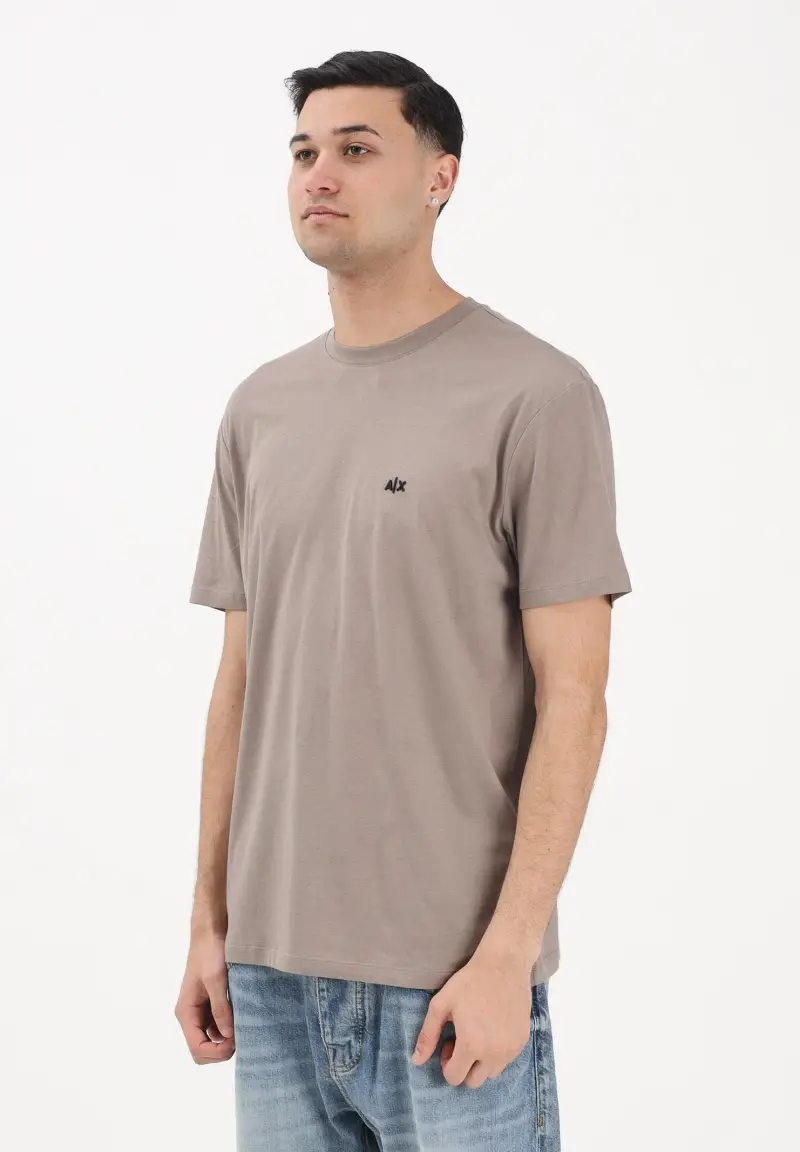 Armani Exchange T-shirt Uomo Marrone 4192241