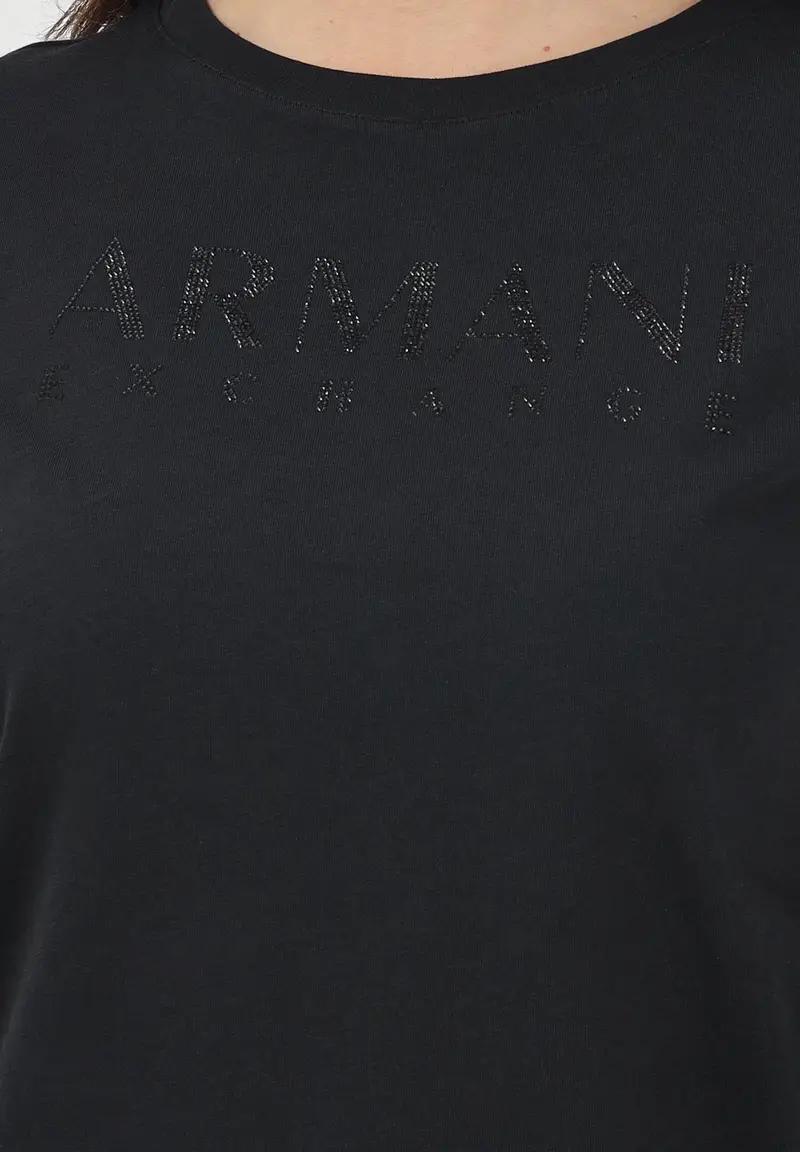 Armani Exchange T-shirt Donna 4196742 miniatura 3