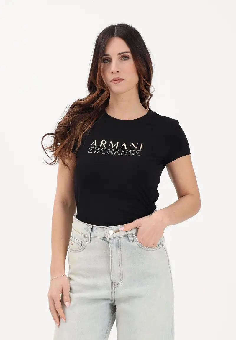 Armani Exchange T-shirt Donna 4217034 miniatura 2