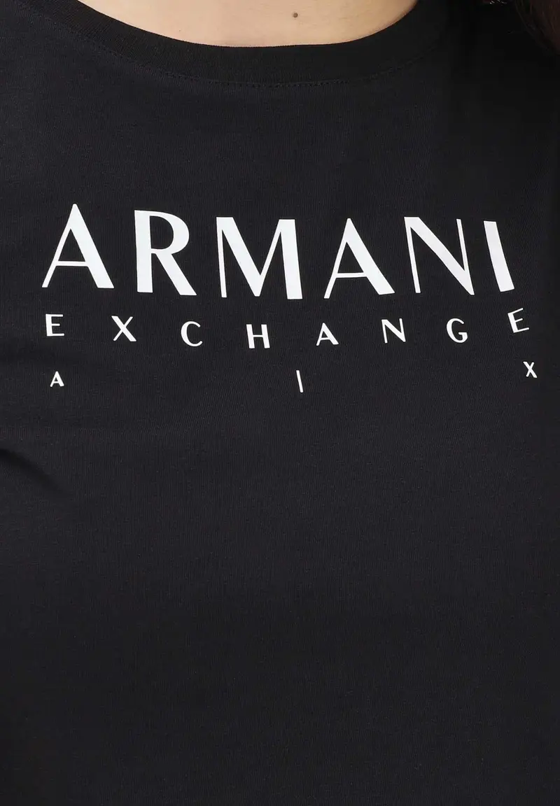 Armani Exchange T-shirt Donna 4346380 miniatura 3
