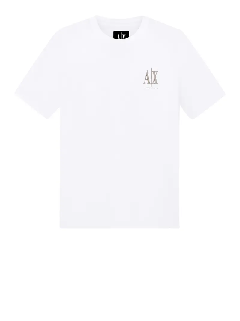 t-shirt armani exchange da uomo - bianco