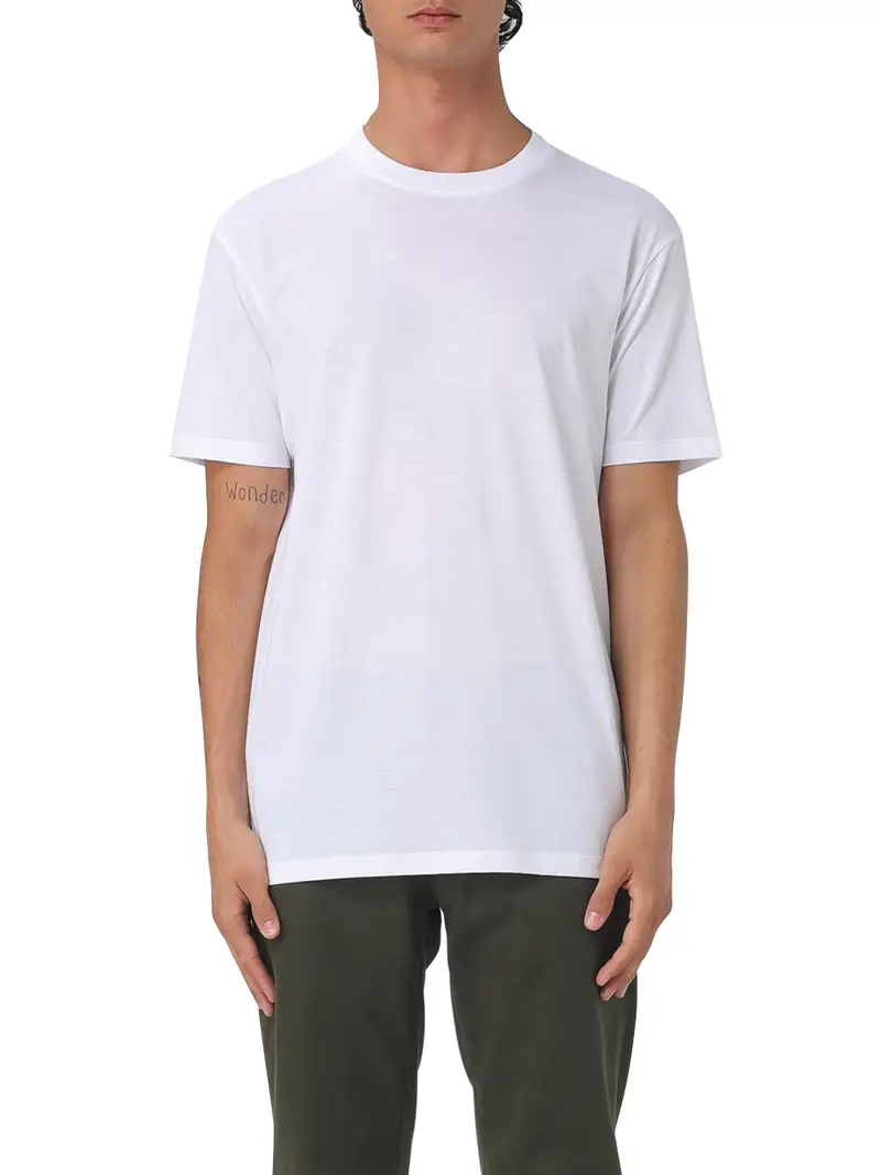t-shirt armani exchange da uomo - bianco