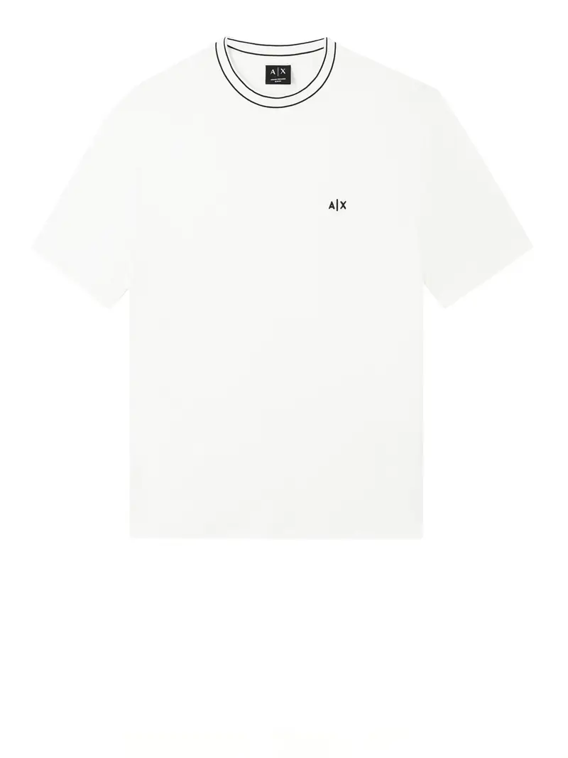 t-shirt armani exchange da uomo - bianco
