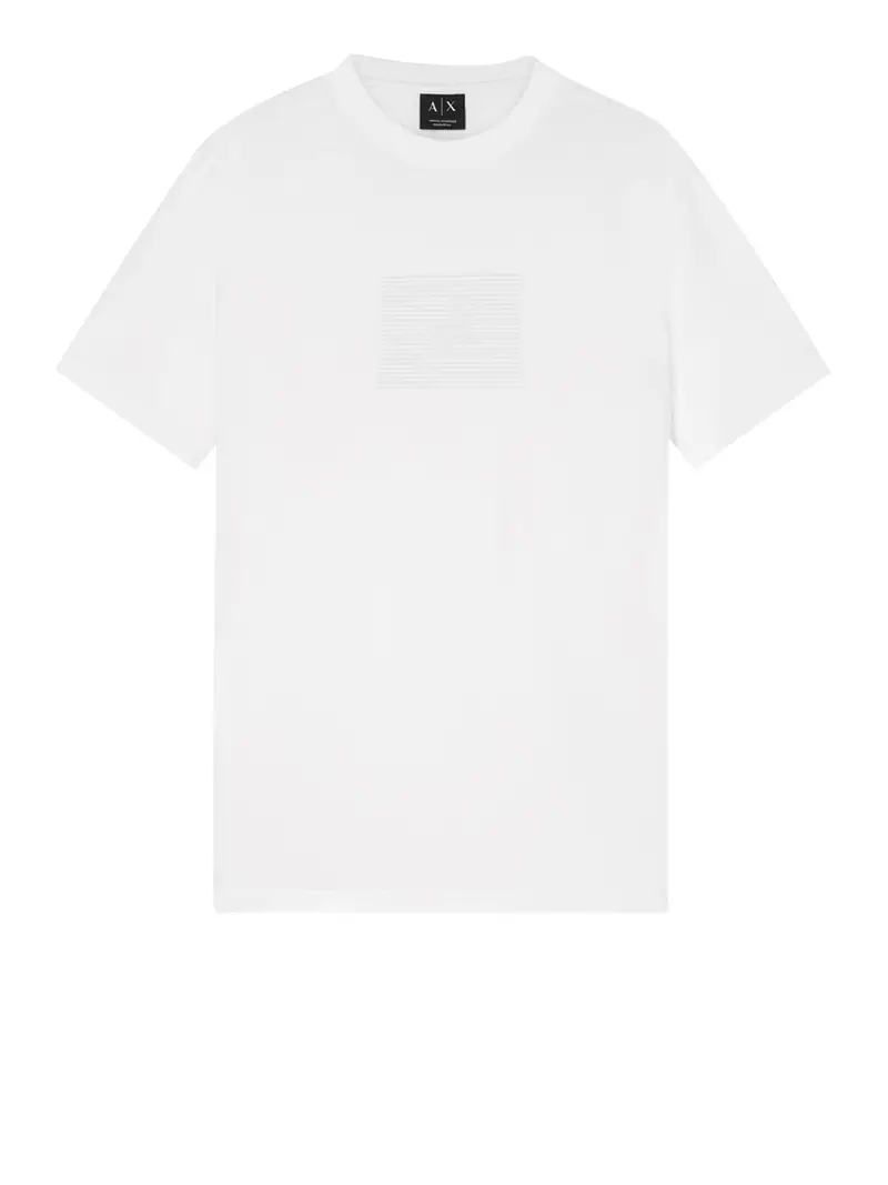 t-shirt armani exchange da uomo - bianco