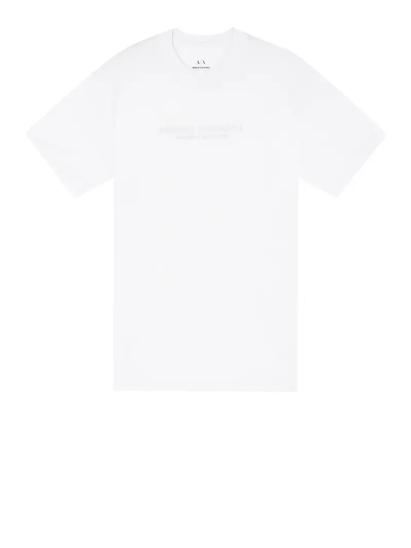 t-shirt armani exchange da uomo - bianco