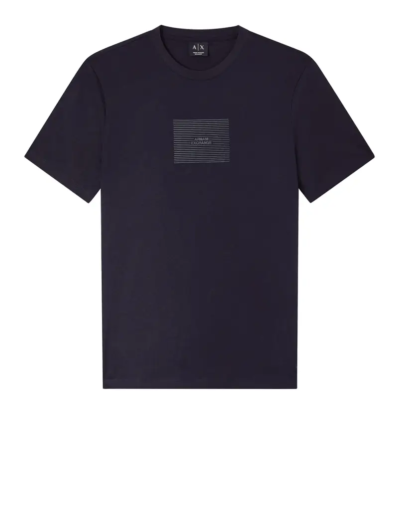 t-shirt armani exchange da uomo - blu