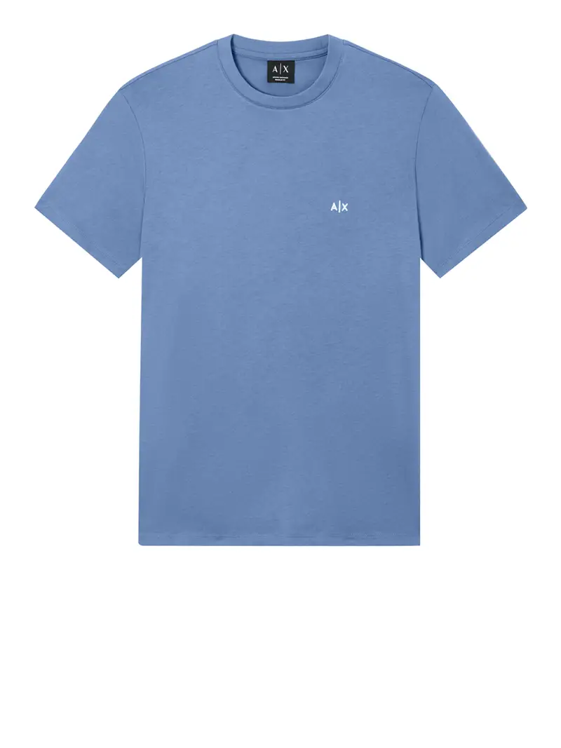 t-shirt armani exchange da uomo - blu