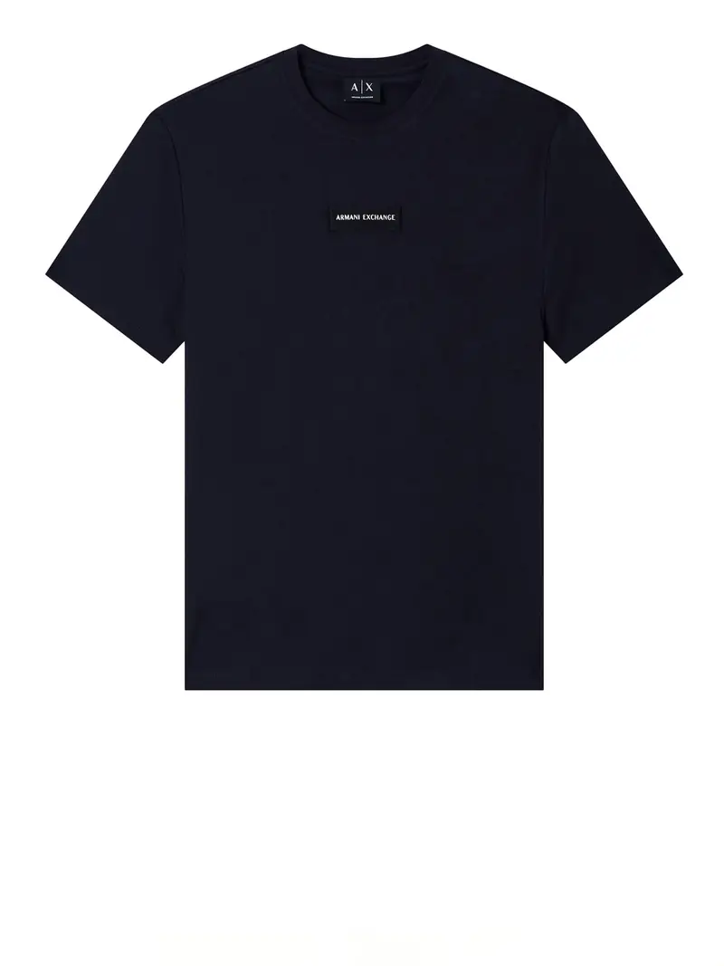 t-shirt armani exchange da uomo - blu