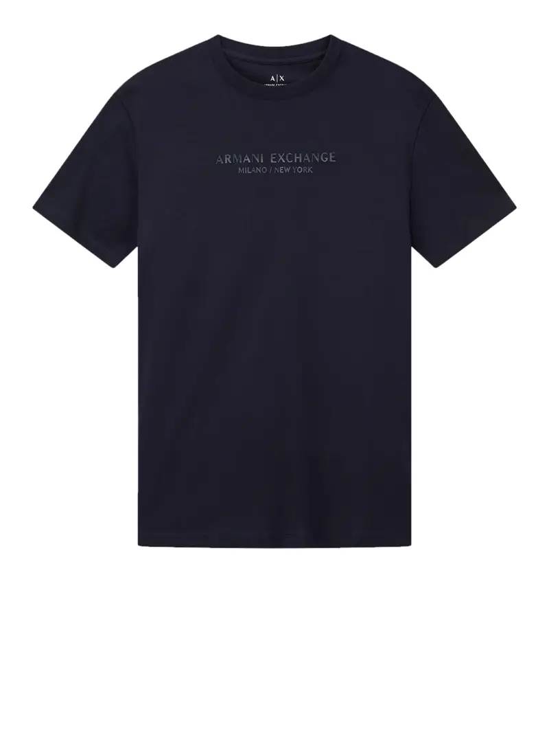 t-shirt armani exchange da uomo - blu