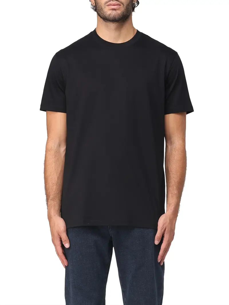 t-shirt armani exchange da uomo - nero
