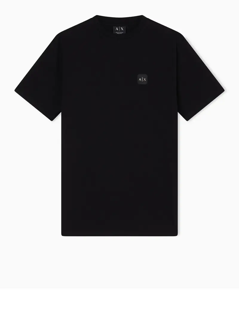 t-shirt armani exchange da uomo - nero