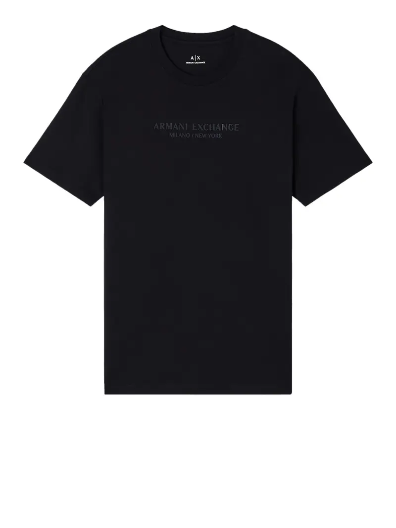 t-shirt armani exchange da uomo - nero