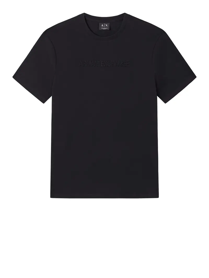 t-shirt armani exchange da uomo - nero