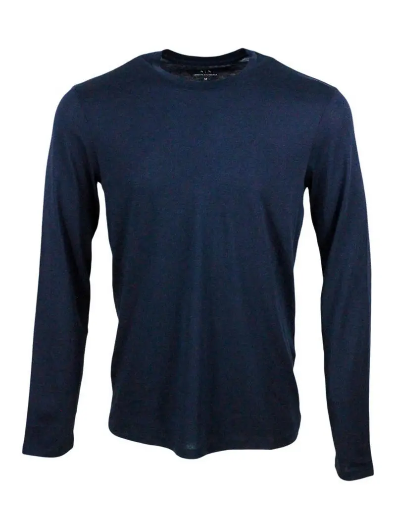 Armani Exchange T-shirt Blu 4074316