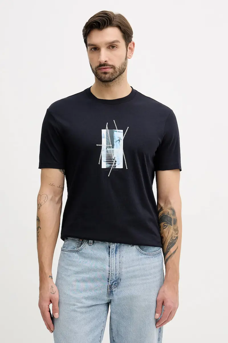 Armani Exchange T-shirt Blu 3956118