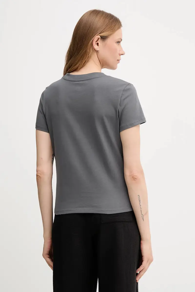 Armani Exchange T-shirt Donna Grigio 3249945 miniatura 2