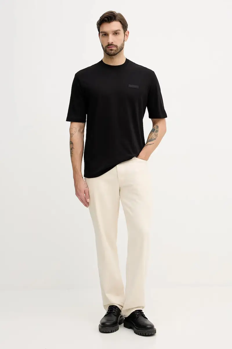 Armani Exchange T-shirt Nero 3957599 miniatura 2