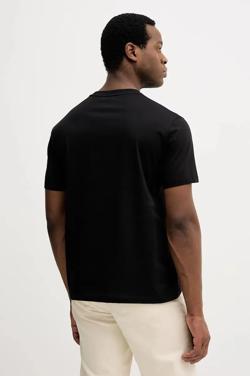 Armani Exchange T-shirt Nero 3957615 miniatura 3