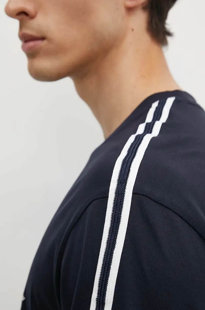 Armani Exchange T-shirt Uomo Blu 3767474 miniatura 5