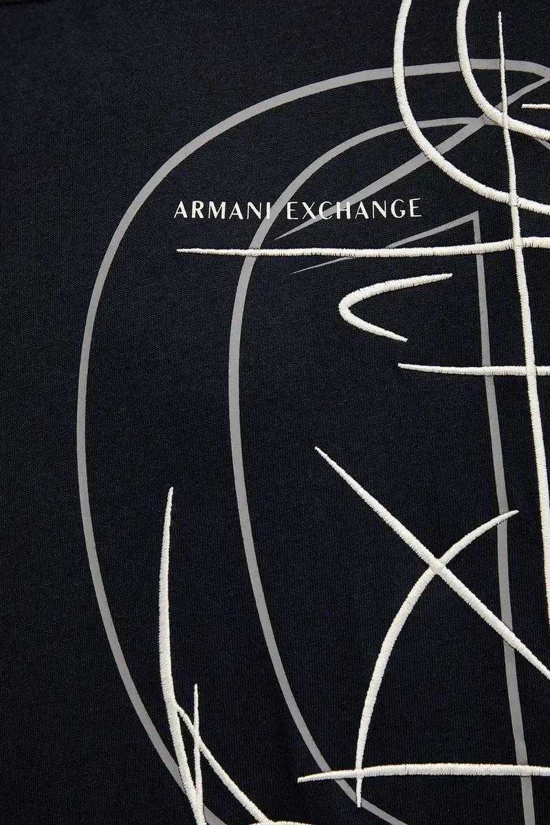 Armani Exchange T-shirt Uomo Blu 3595370 miniatura 5