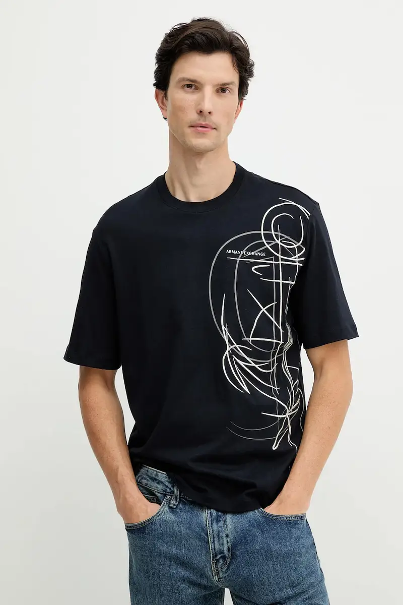 Armani Exchange T-shirt Uomo Blu 3595370