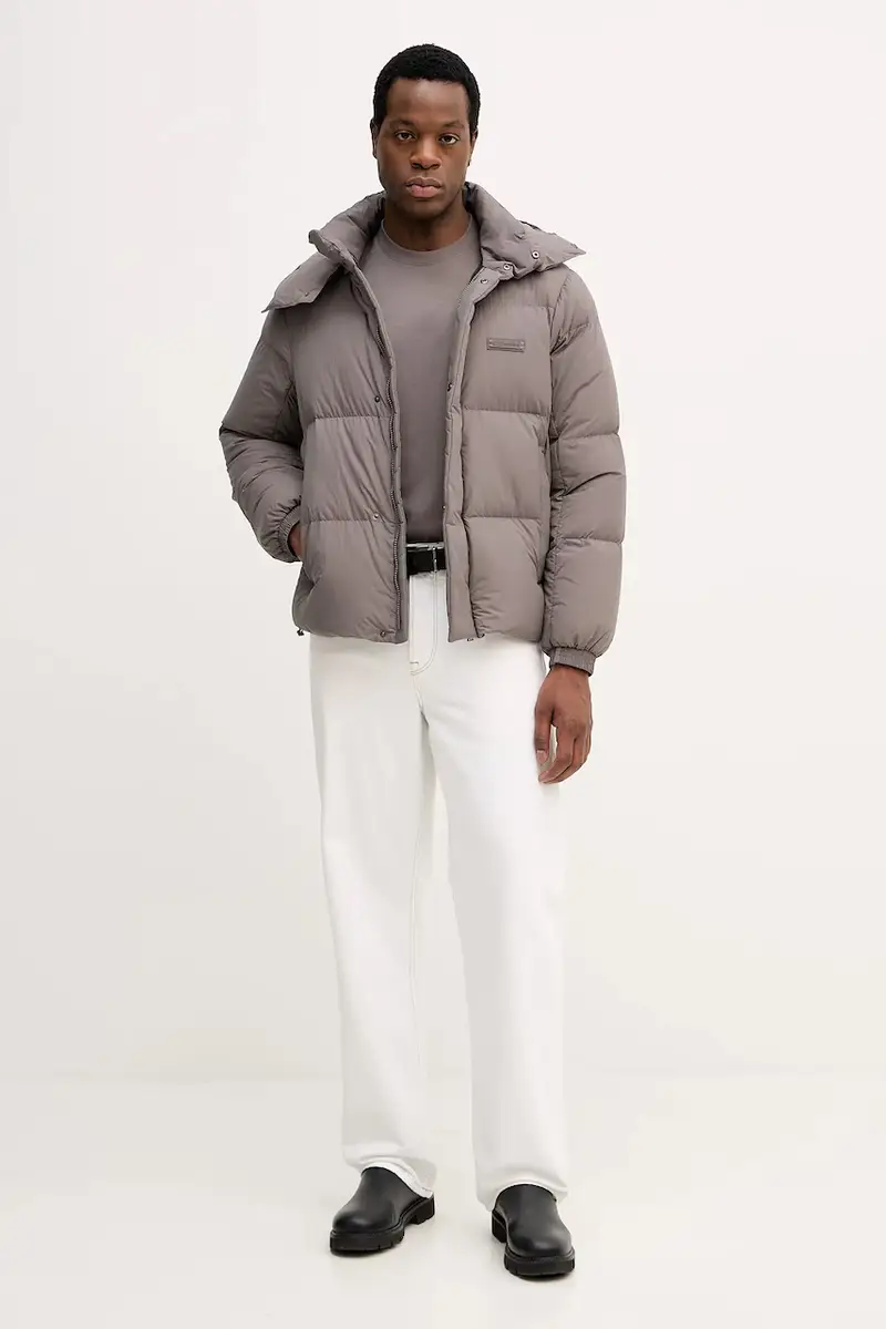 Armani Exchange T-shirt Uomo Marrone 3919454 miniatura 2