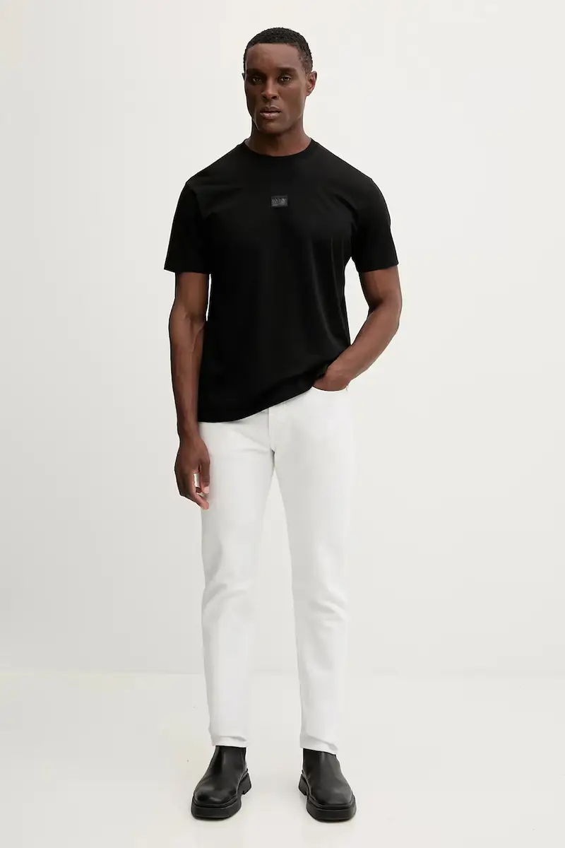 Armani Exchange T-shirt Uomo Nero 3920913 miniatura 2