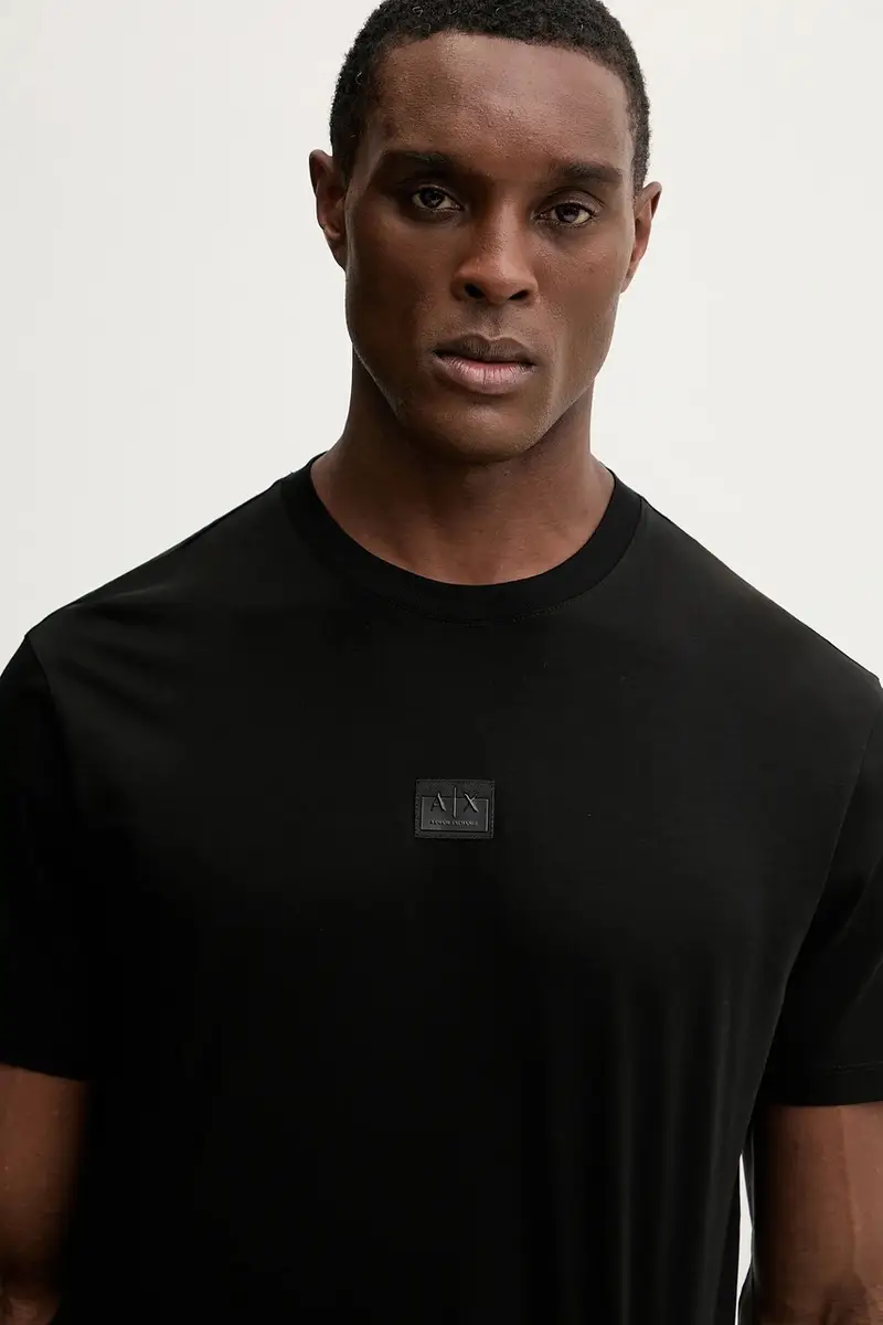 Armani Exchange T-shirt Uomo Nero 3920913 miniatura 4