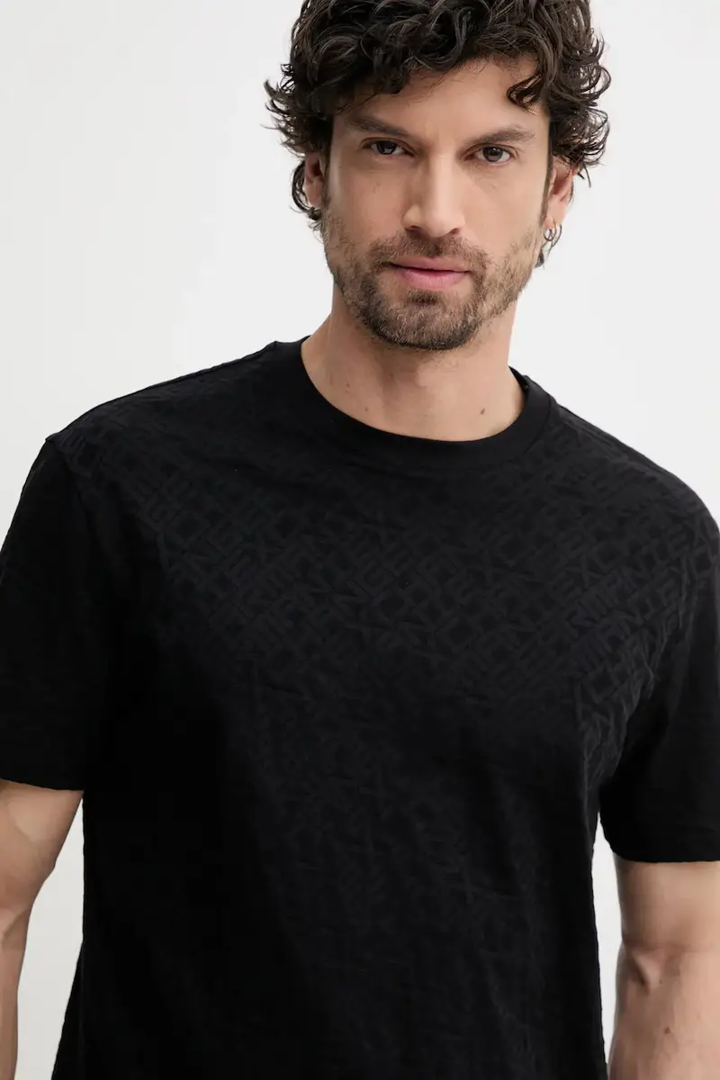 Armani Exchange T-shirt Uomo Nero 3335839 miniatura 4