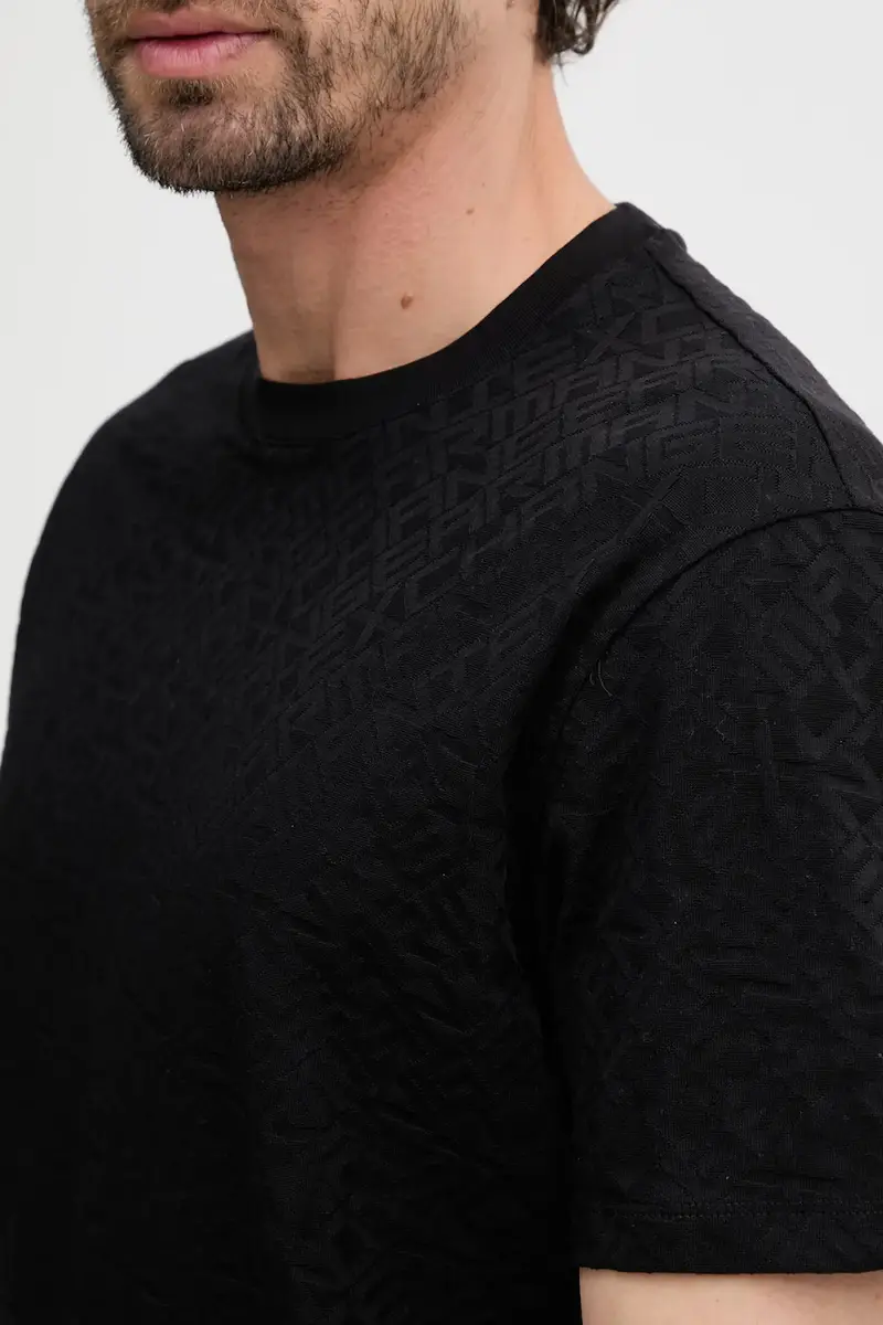 Armani Exchange T-shirt Uomo Nero 3335839 miniatura 5