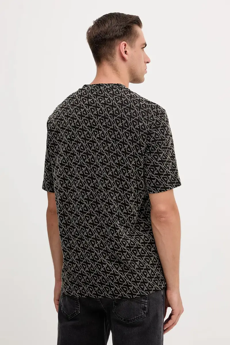 Armani Exchange T-shirt Uomo Nero 3641957 miniatura 3