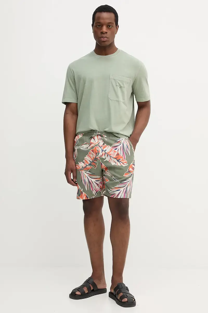 Armani Exchange T-shirt Uomo Verde 3669246 miniatura 2