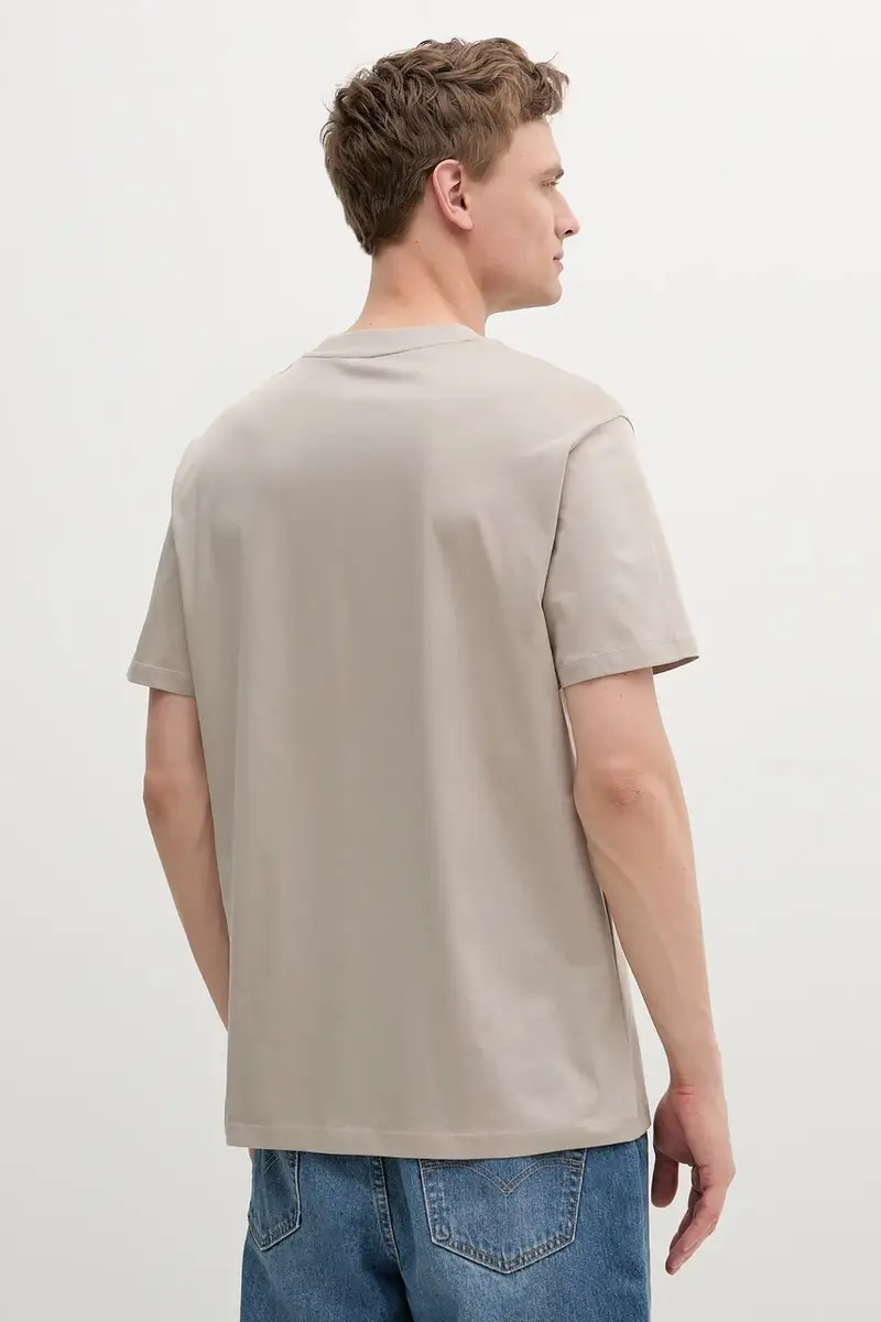 Armani Exchange T-shirt Uomo Beige 2885266 miniatura 2