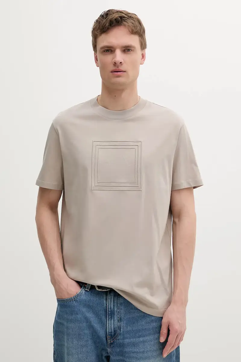 Armani Exchange T-shirt Uomo Beige 2885266