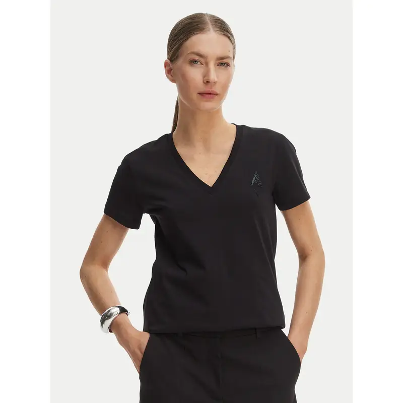 T-shirt XW002330 AF10356 UC001 Nero Regular Fit