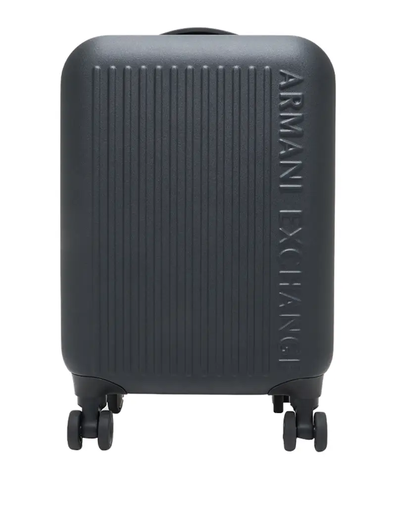 trolley armani exchange da uomo - nero