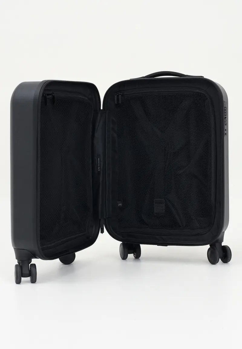 ARMANI EXCHANGE Trolley nero per uomo e donna miniatura 3