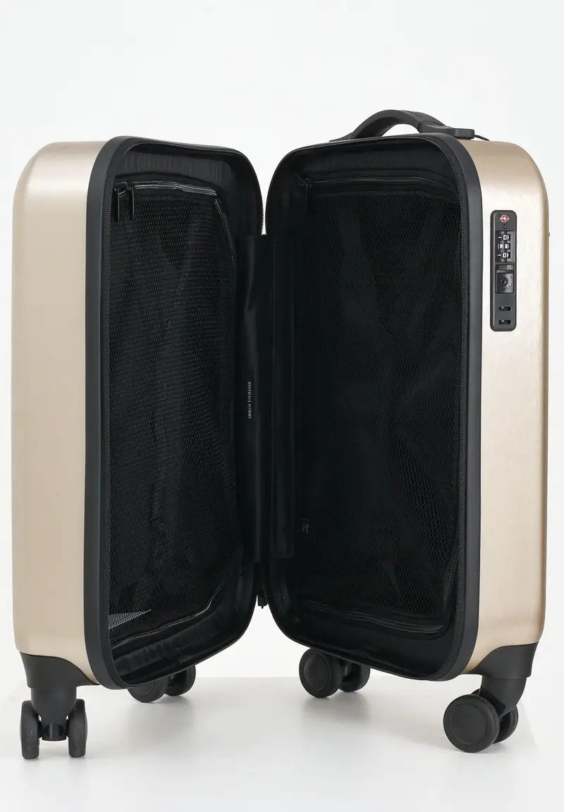 ARMANI EXCHANGE Trolley oro da donna con logo miniatura 3